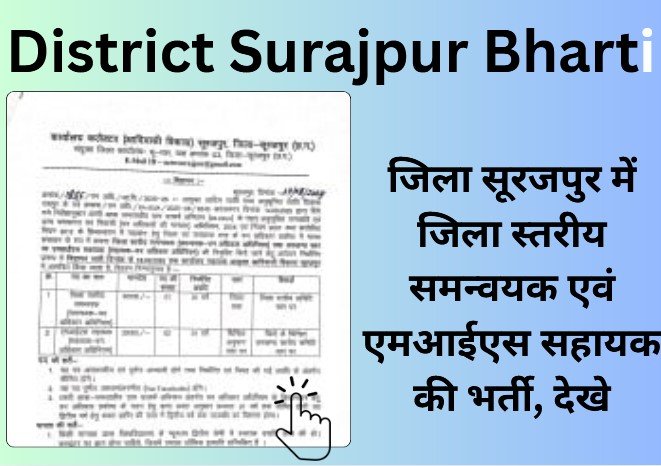 District Surajpur Bharti
